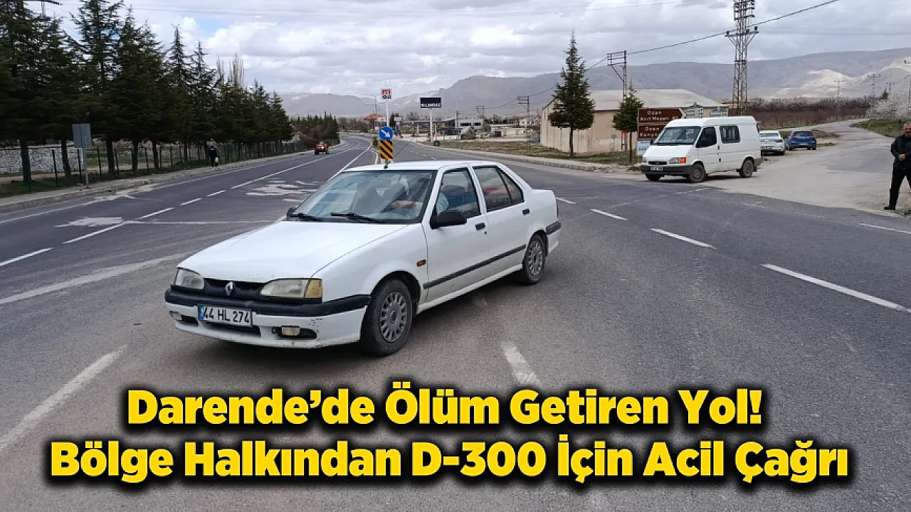 D-300 Karayolu'nda Kazalar Tedirgin Ediyor! Vatandaş Acil Tedbir İstiyor