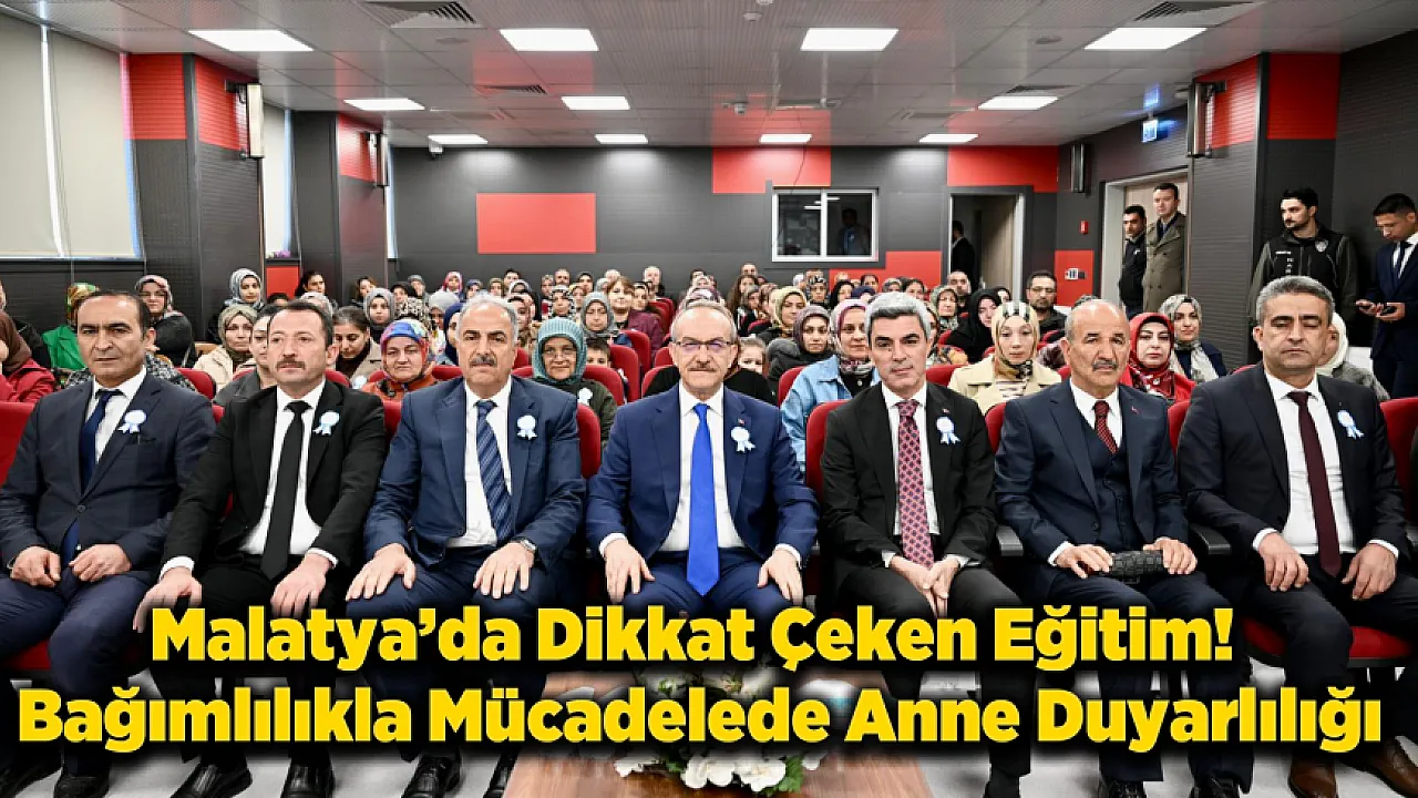 Malatya'da En İyi Narkotik Polisi Programına Yoğun İlgi
