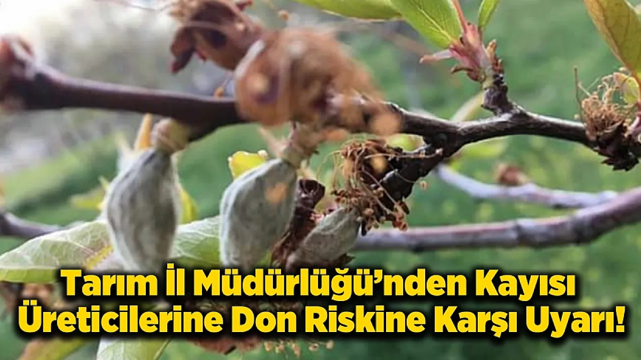 Malatya'da Zirai Dona Karşı 3 Kritik Yöntem!