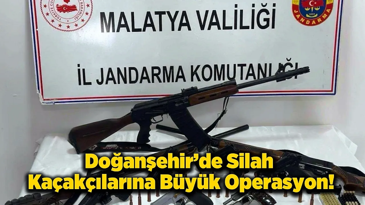 Doğanşehir'de Jandarmadan Silah Operasyonu! Keklik Kafesinden Tabanca Çıktı