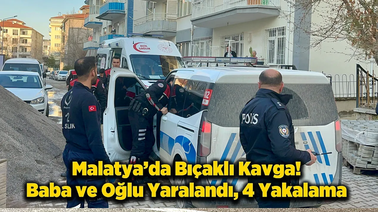 Zaviye Mahallesi'nde Dehşet! Tartışma Büyüdü, Baba-Oğul Yaralandı