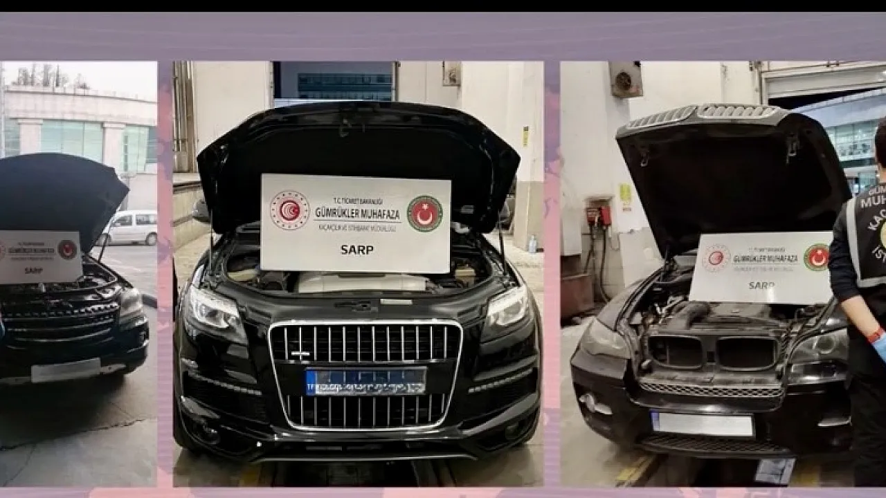 Gümrükte Dev Vurgun Engellendi: 280 Milyonluk Kaçak Araç Filosu Yakalandı