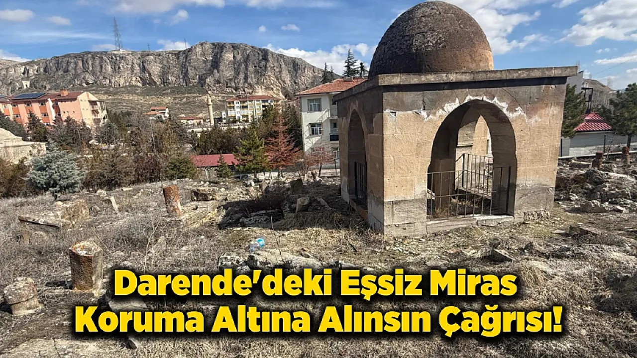 Saç Örgülü Mezar Taşları Zamana Yeniliyor! Darende'de Tarih Nöbeti