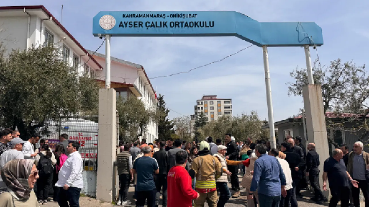 Kahramanmaraş'ta Okulda Silahlı Saldırı! 1'i Öğretmen 4 Öğrenci Hayatını Kaybetti