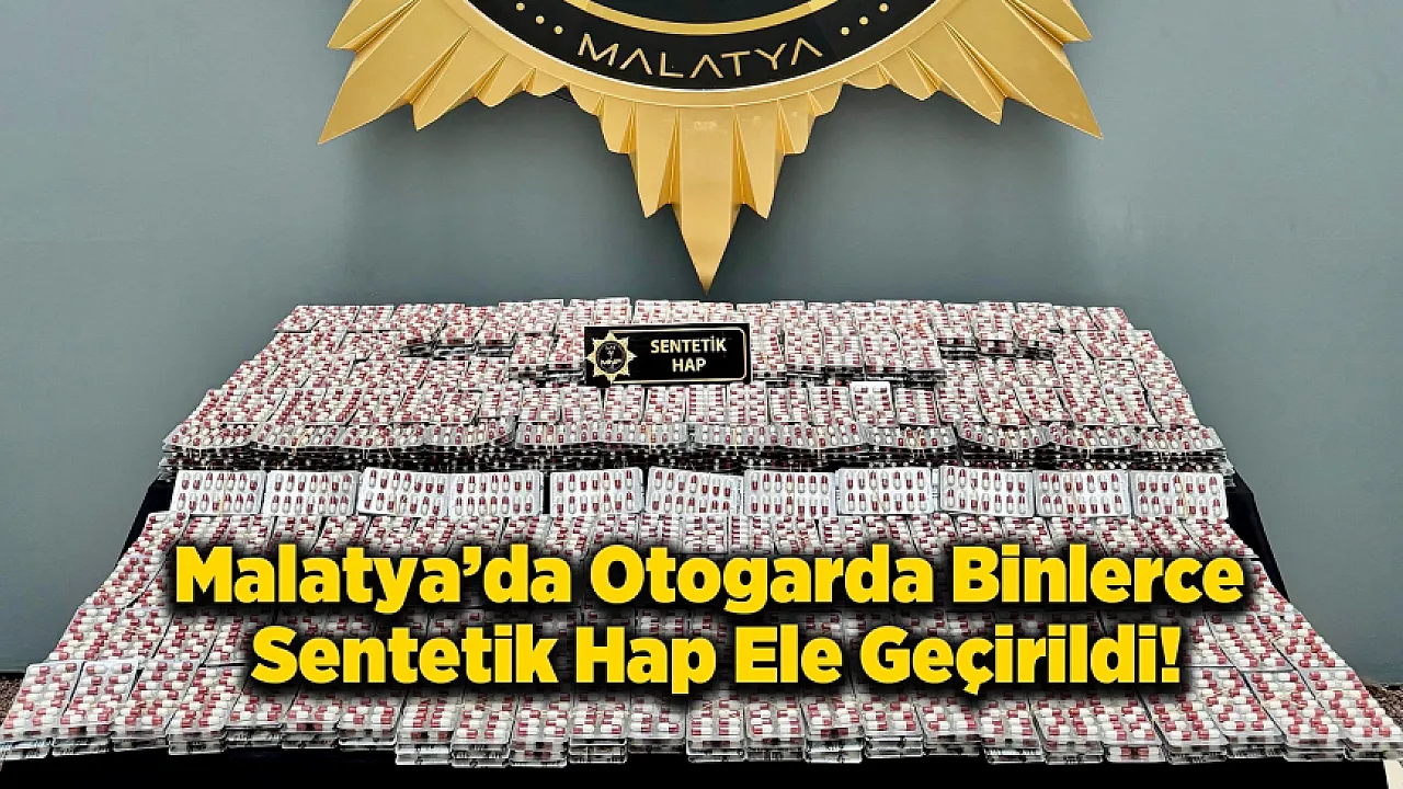 Malatya Otogarı'nda Narkotik Baskını! Valizlerden Binlerce Zehir Çıktı