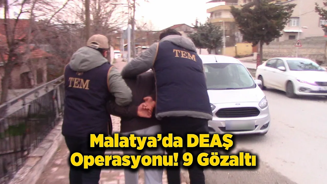 Malatya Merkezli Terörün Finans ve Sosyal Medya Ağına Eş Zamanlı Baskın!
