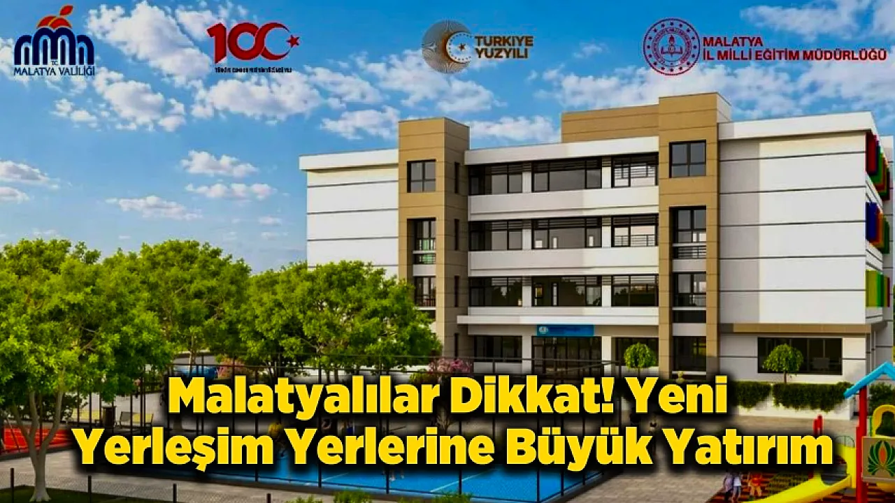 Müjdeyi İl Müdürü Verdi Deprem Sonrası Malatya'da Büyük Eğitim Hamlesi!