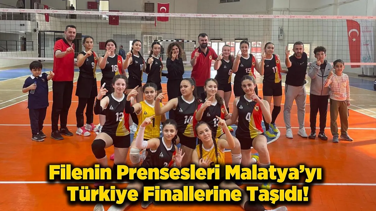 Malatya'nın Sultanları Durdurulamıyor! Filenin Prensesleri Türkiye Finallerinde