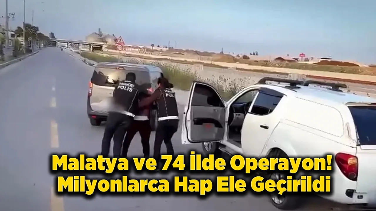 Malatya Dahil 75 İlde Operasyon! 638 Kişi Tutuklandı