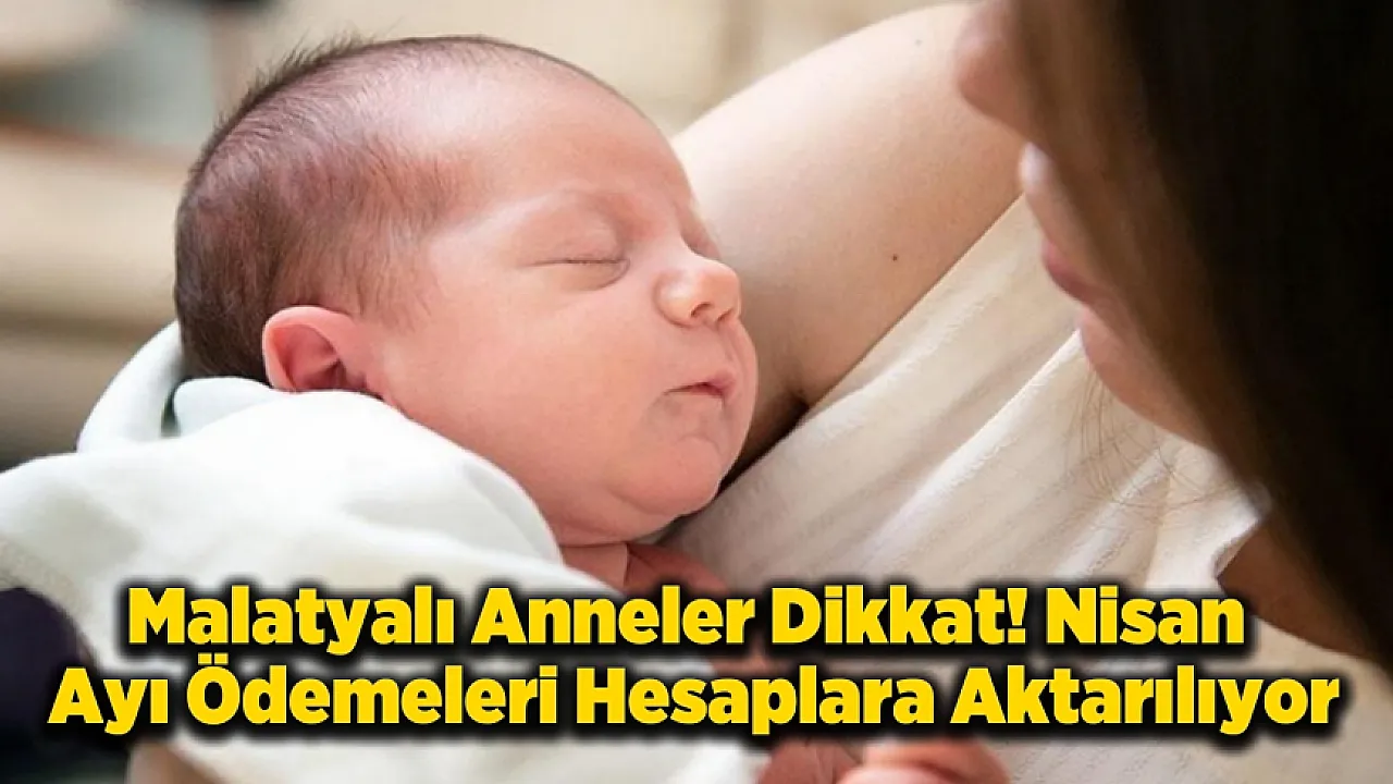 Malatya'da Doğum Yardımı Takvimi Başladı! Ödemeler Bugün Hesaplara Geçiyor