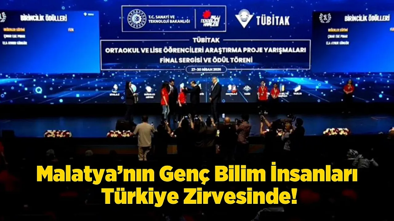 Fizikte Türkiye'nin En İyisi Malatya'dan Çıktı! 5 Projeye Dev Derece