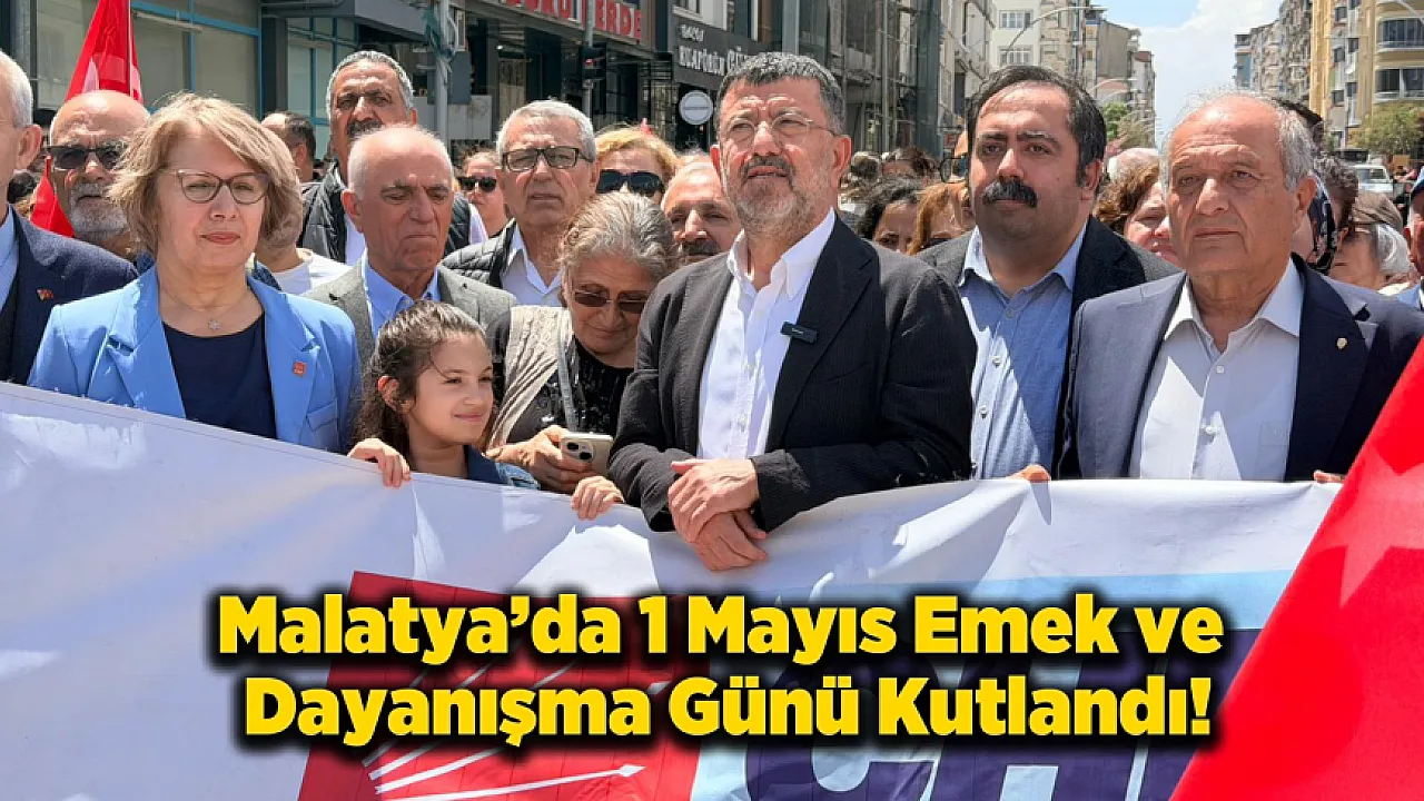 Malatya Turan Emeksiz Meydanı'nda Emek ve Dayanışma Rüzgarı!