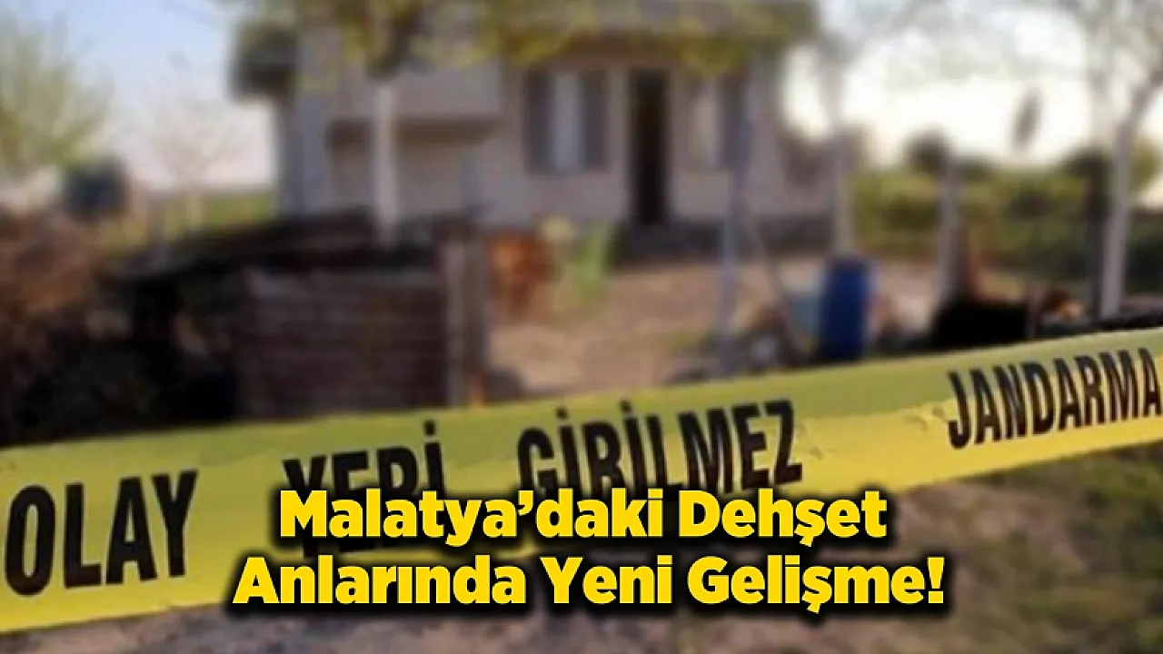Malatya Doğanyol'da Rehine Olayında Yeni Gelişme!