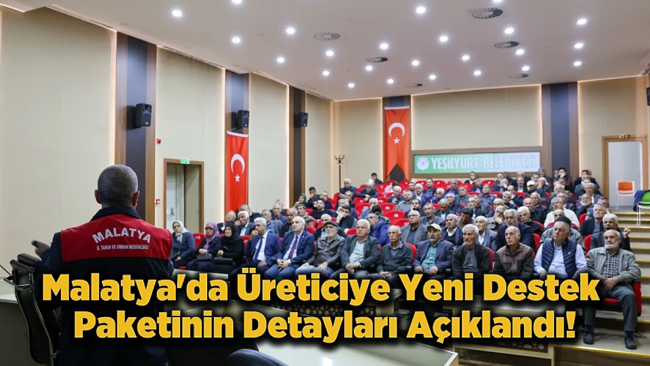 Malatya'da Çiftçiye Müjde! KKYDP 17. Etap Hibe Destekleri Başladı