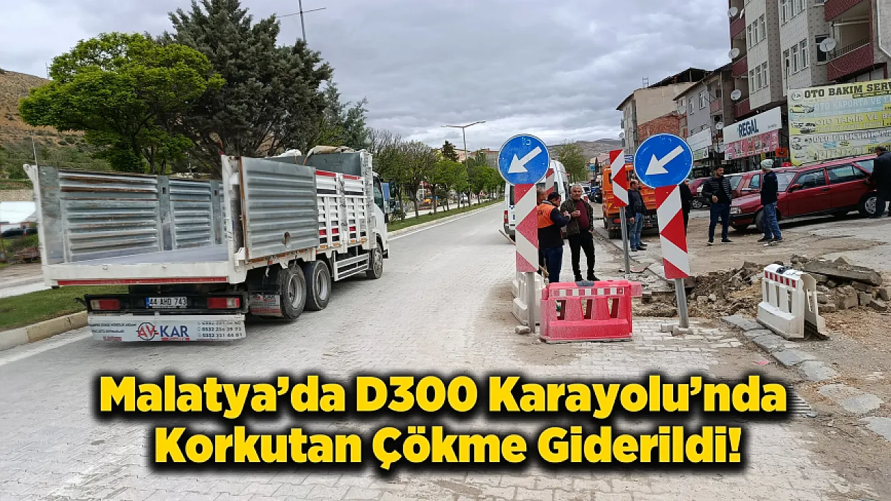 Malatya Darende'de Ulaşım Sorunu Çözüldü!