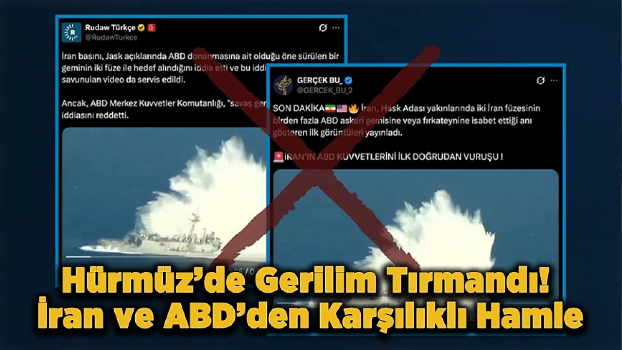 Hürmüz'de Gerilim Tırmandı! İran ve ABD Karşı Karşıya Geldi