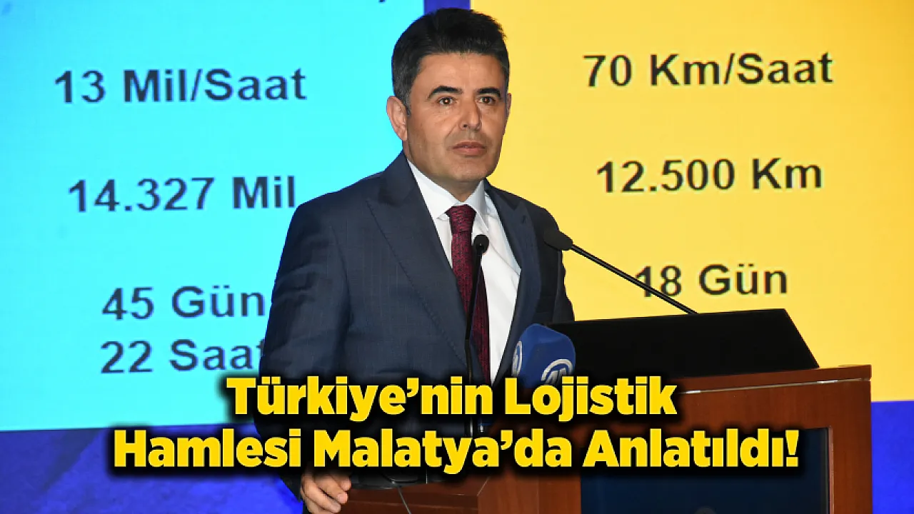 Malatya'da Ulaştırma Zirvesi! 1200 KM'lik Proje