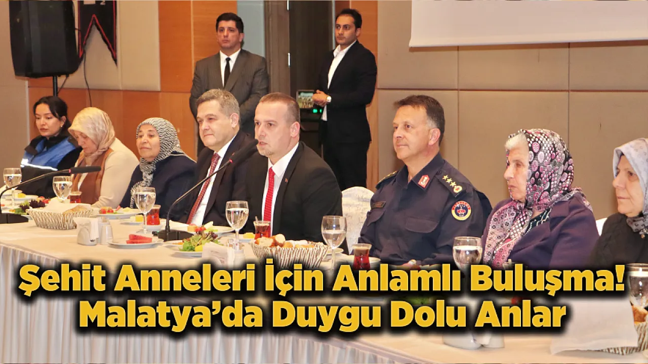 Malatya'da Duygulandıran Şehit Annelerine Özel Program