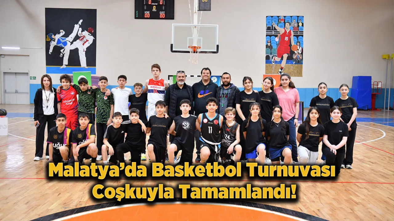 Yeşilyurt'ta Basketbol Heyecanı Öğrenciler Finalde Nefes Kesti