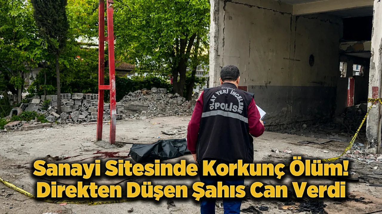 Malatya Sanayi Sitesinde Feci Ölüm! Direkten Düştü Hayatını Kaybetti