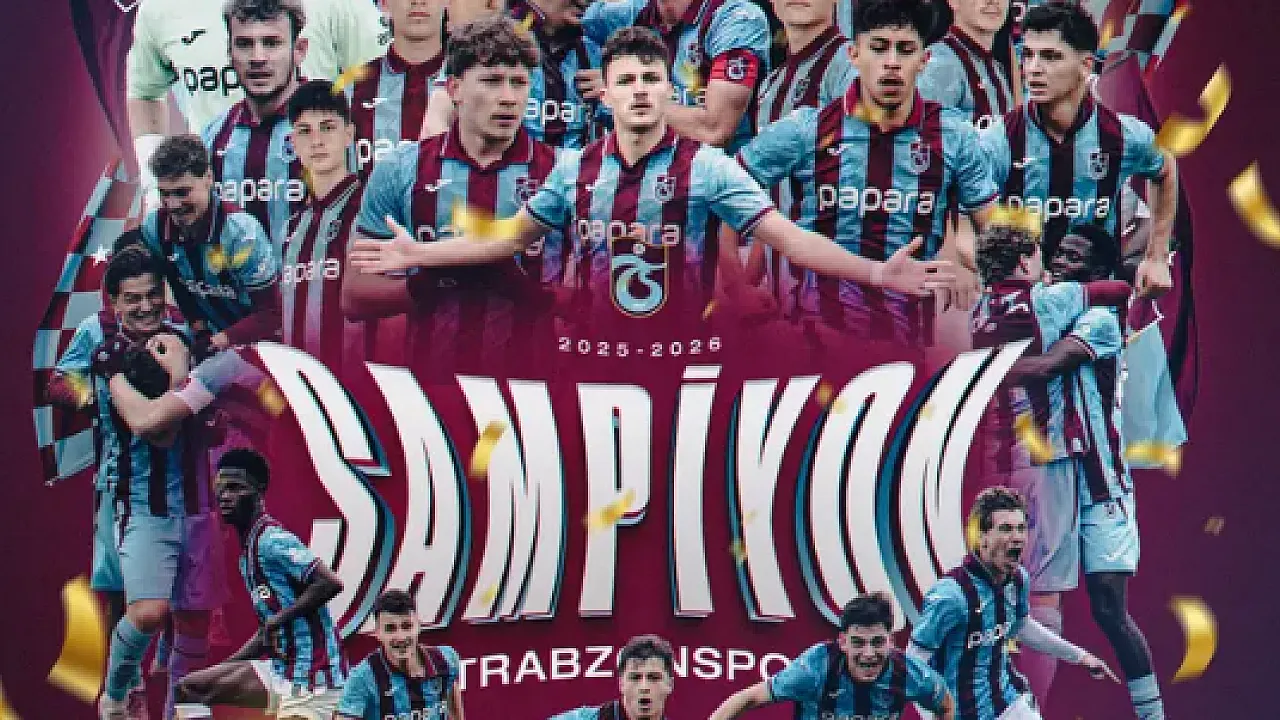Trabzonspor U19'dan Tarihi Başarı! Üst Üste 3. Kez Şampiyon