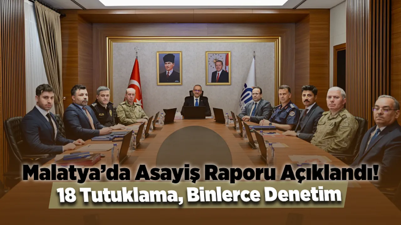 Malatya'da Bir Haftalık Denetim Bilançosu! Aranan Şahıslar Tek Tek Yakalandı