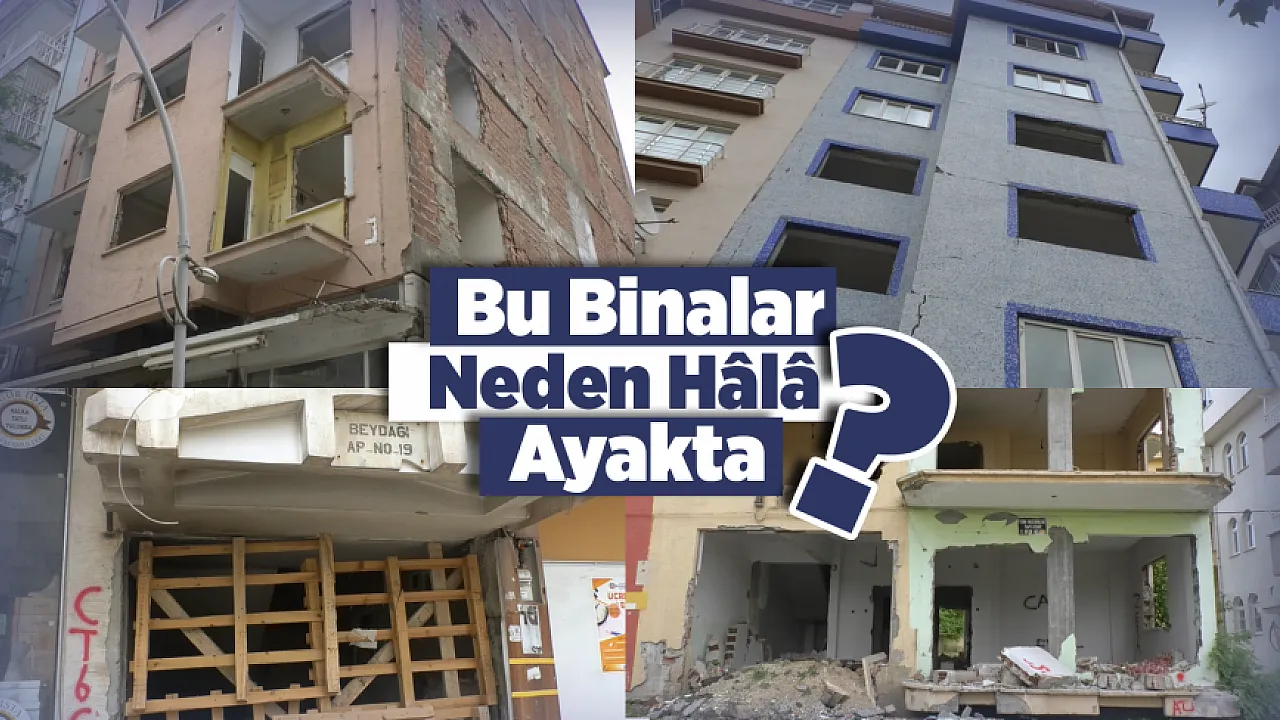 Malatya'da Yıkım Bekleyen Yapılar Tehlike Saçıyor!