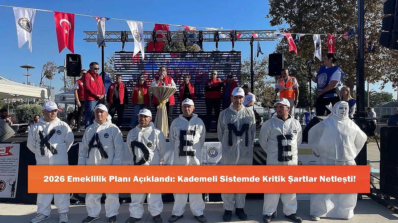 2026 Emeklilik Planı Açıklandı: Kademeli Sistemde Kritik Şartlar Netleşti!