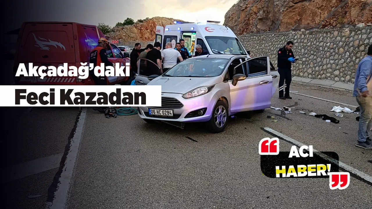 Akçadağ'daki Feci Kazadan Acı Haber! 12 Yaşındaki Hatice Kurtarılamadı