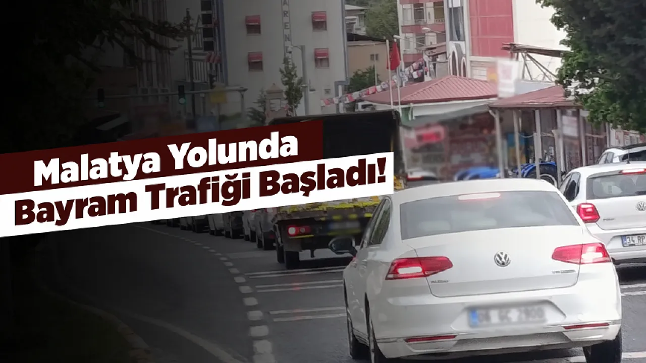 Kurban Bayramı Yoğunluğu Malatya Darende Yolunu Doldurdu!