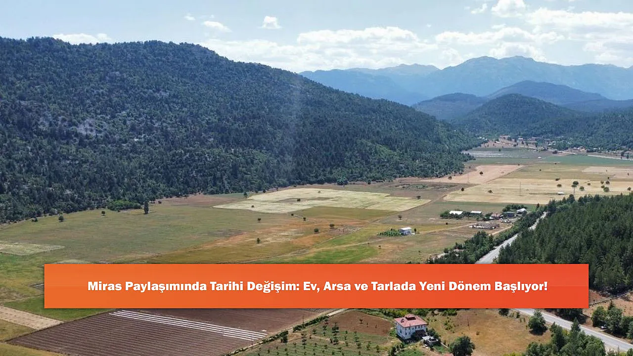 Miras Paylaşımında Tarihi Değişim: Ev, Arsa ve Tarlada Yeni Dönem Başlıyor!
