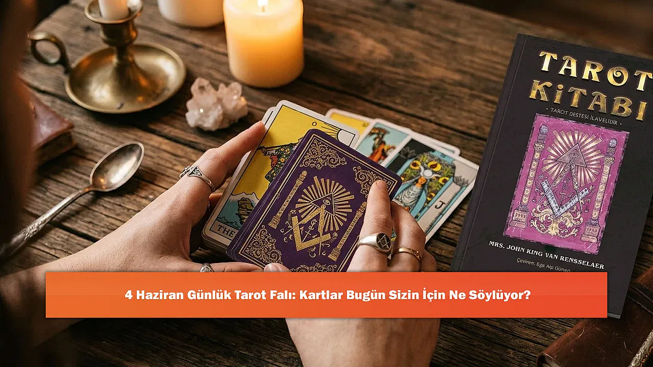 4 Haziran Günlük Tarot Falı: Kartlar Bugün Sizin İçin Ne Söylüyor?