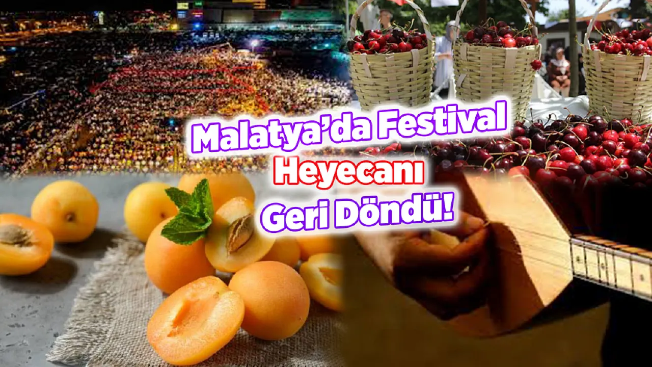 Malatya'da Deprem Sonrası İlk Festival Heyecanı!