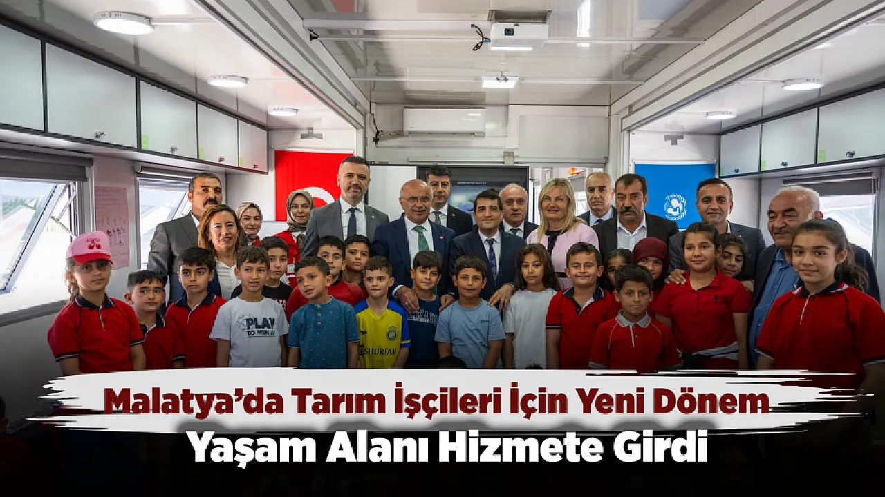 Çalışma ve Sosyal Güvenlik Bakanlığı Destekli Tesis Malatya Akçadağ'da Hizmete Açıldı!