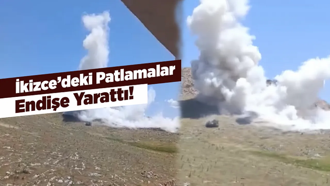 İkizce Deprem Konutları Çevresindeki Patlatmalı Çalışmalar Vatandaşları Tedirgin Etti!