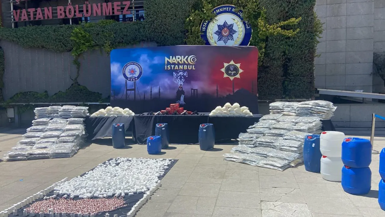 4 İlde Dev Narkotik Operasyonu! 1 Tondan Fazla Uyuşturucu Ele Geçirildi