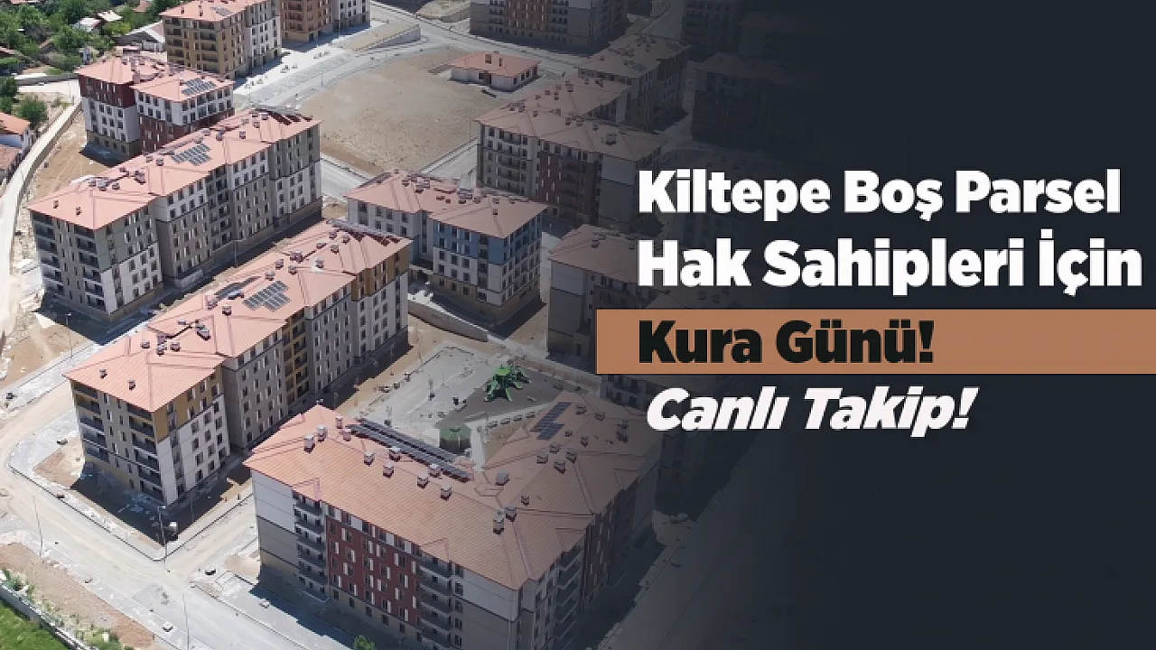 Yeşilyurt Kiltepe'de Boş Parsel Hak Sahipleri İçin Kura Heyecanı: Canlı Takip!