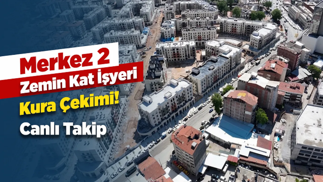 Malatya Merkez 2 Zemin Kat İşyeri Projesi Kura Heyecanı! Canlı Takip