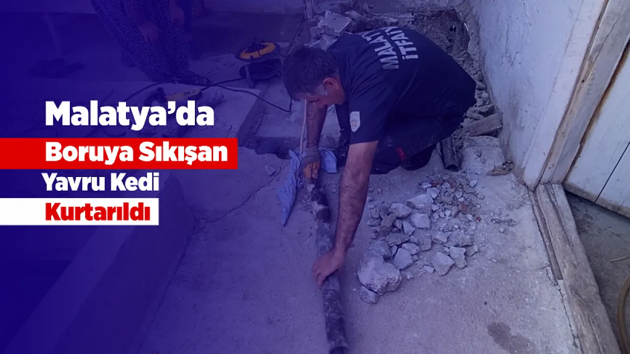 Malatya Yeşilyurt'ta Yürekleri Isıtan Kurtarma Operasyonu!