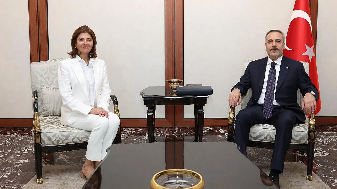 Bakan Fidan BM Temsilcisini Kabul Etti