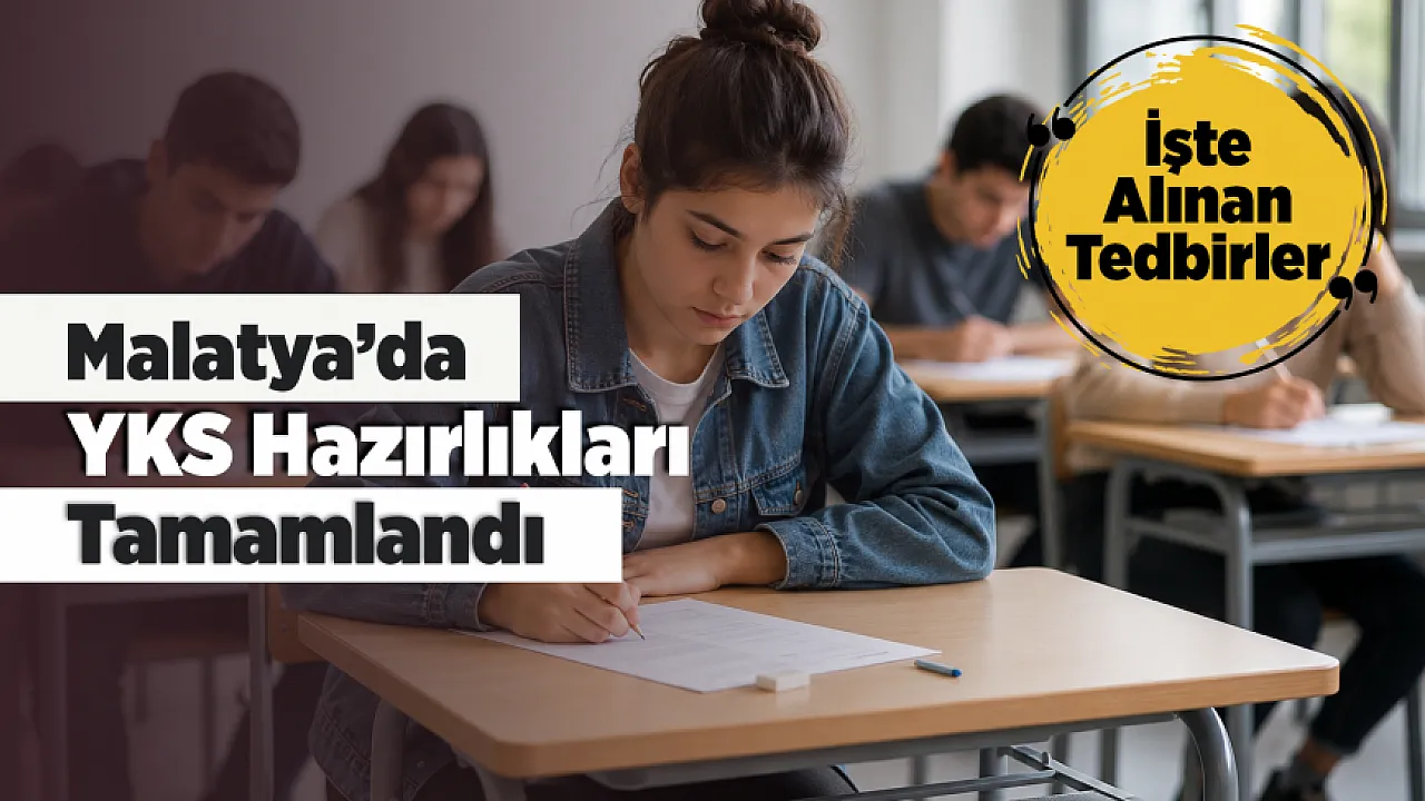Sınav Günlerinde Malatya'da Hayat YKS'ye Göre Şekillenecek!