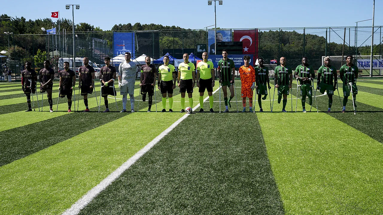 Ampute Futbol Türkiye Kupası'nda Malatya Sevinci!