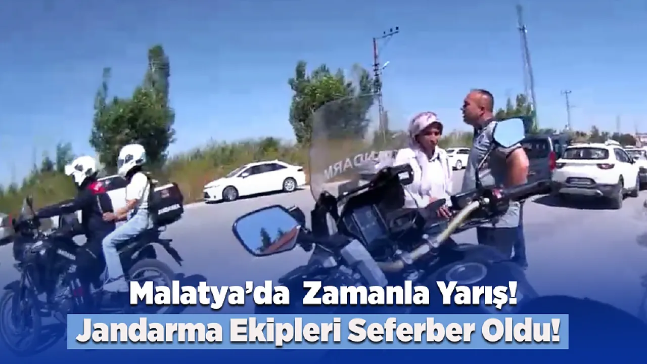YKS'de Zamanla Yarış! Jandarma Öğrencileri Son Anda Sınava Yetiştirdi