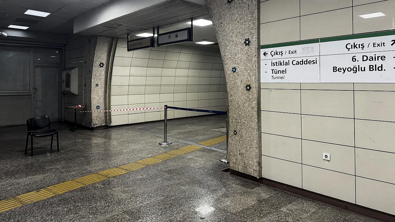 Taksim Metrosu ve Füniküler Hattı İkinci Bir Emre Kadar Kapatıldı