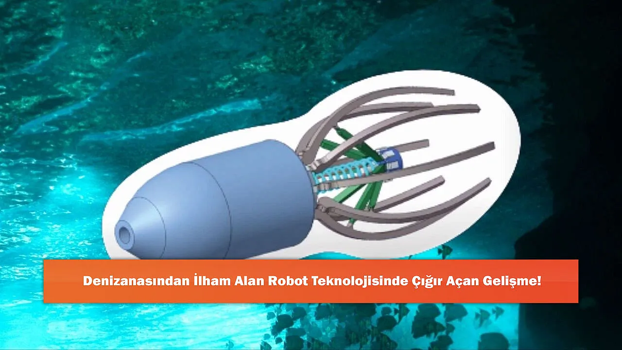 Denizanasından İlham Alan Robot Teknolojisinde Çığır Açan Gelişme!