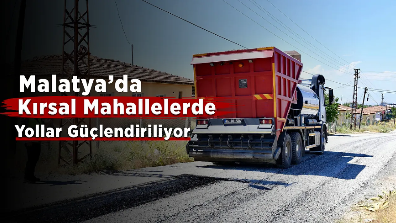 Malatya Yeşilyurt'ta Yol Mesaisi!