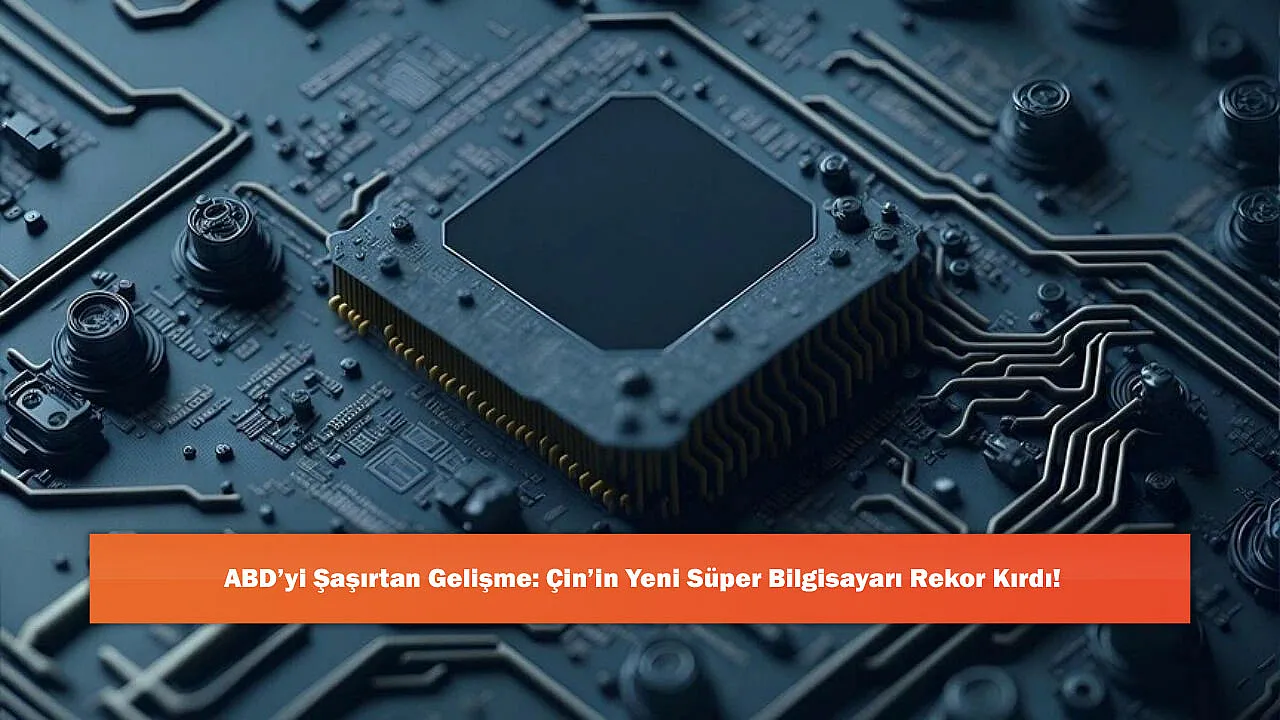 ABD'yi Şaşırtan Gelişme: Çin'in Yeni Süper Bilgisayarı Rekor Kırdı!