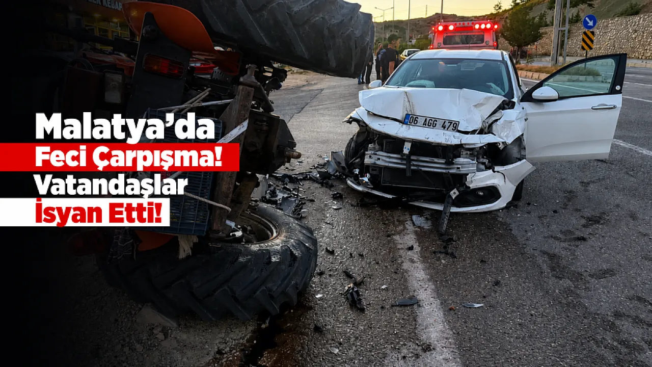 Malatya'da Aynı Kavşakta Bir Kaza Daha! Vatandaşlardan Yetkililere Çağrı