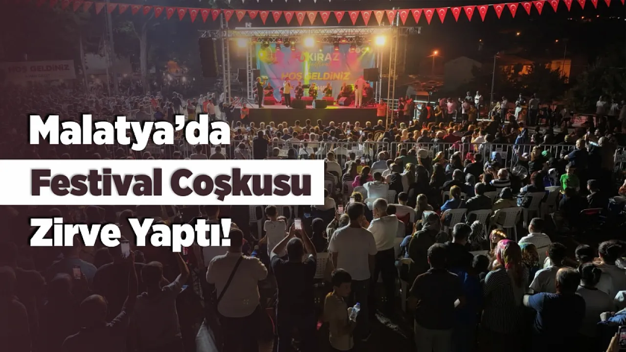 Malatya'da Yeşilyurt'ta Türkü Gecesi Unutulmaz Anlara Sahne Oldu!
