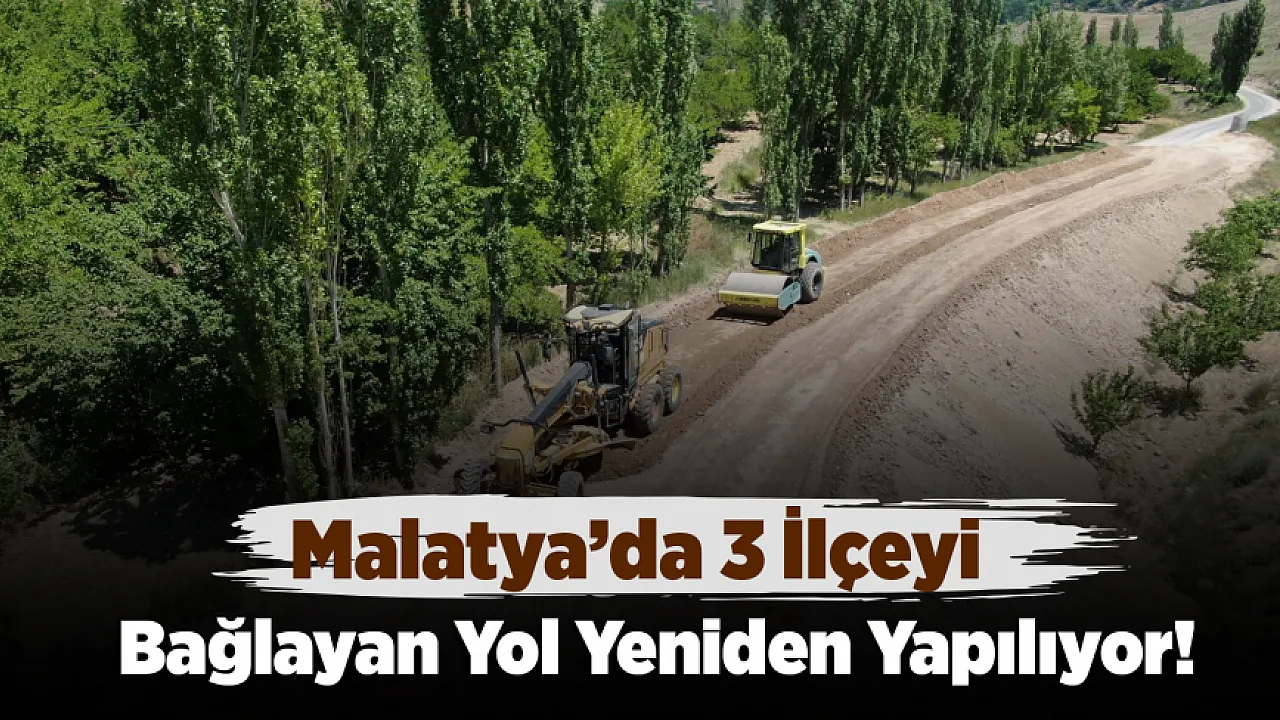 Malatya'daki O 3 Mahallenin Yol Sorunu Çözülüyor!